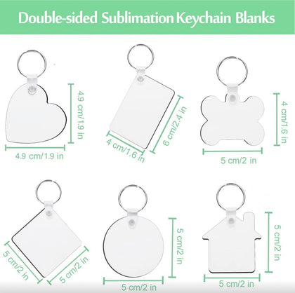 Sublimation glitter Keychain (Blank) – We Sub'N