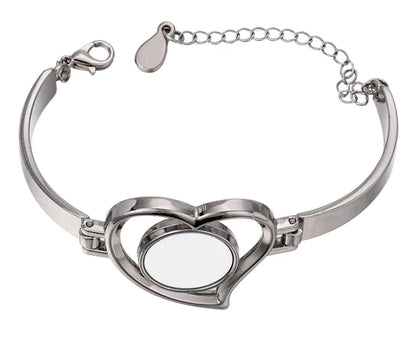 Sublimation HEART  BRACELET