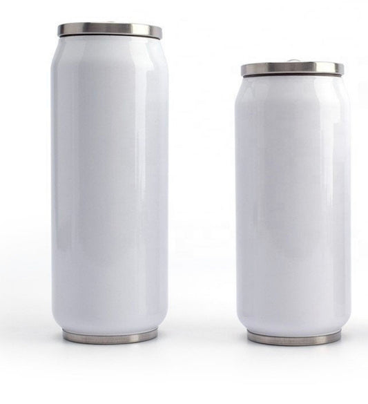 15oz Sublimation Cola Can Bottle White