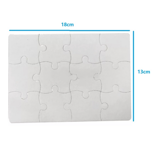 Sublimation Blanks Jigsaw Puzzle 12pcs