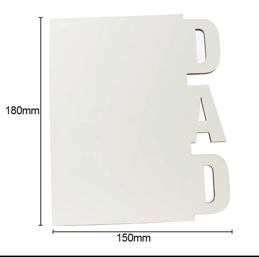 Sublimation DAD Photo Panels frame