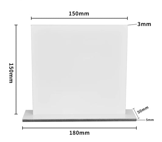 sublimation scan to pay sign blank