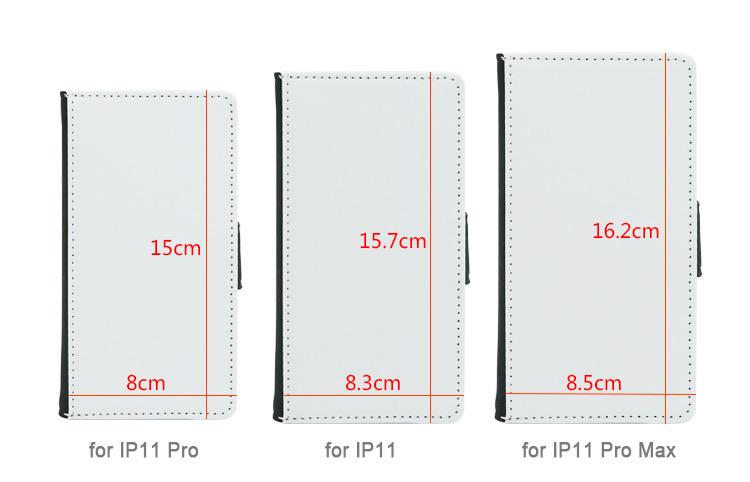 Sublimation Wallet Phone Case (Iphone) - 8, 11, 11 PM, 12, 12 PM