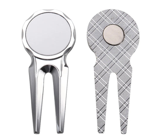 sublimation metal golf divot tool