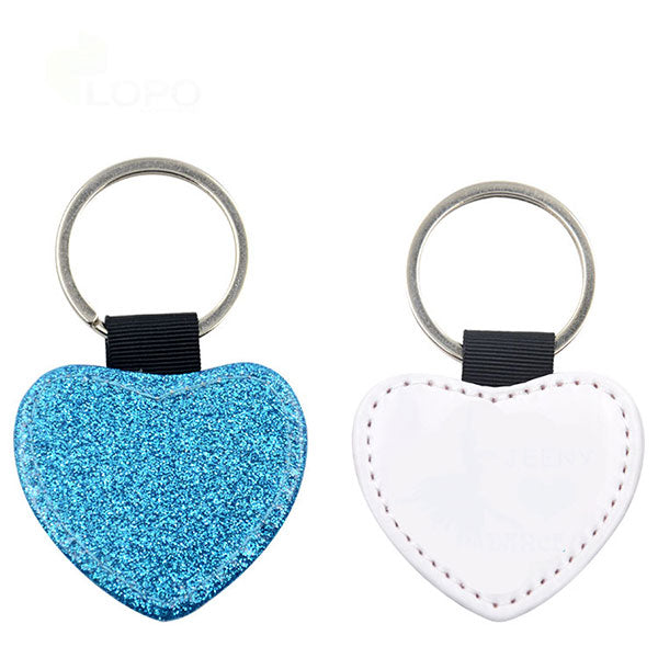 Sublimation glitter Keychain (Blank)