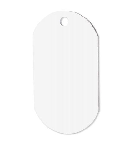 Sublimation military style Dog Tags