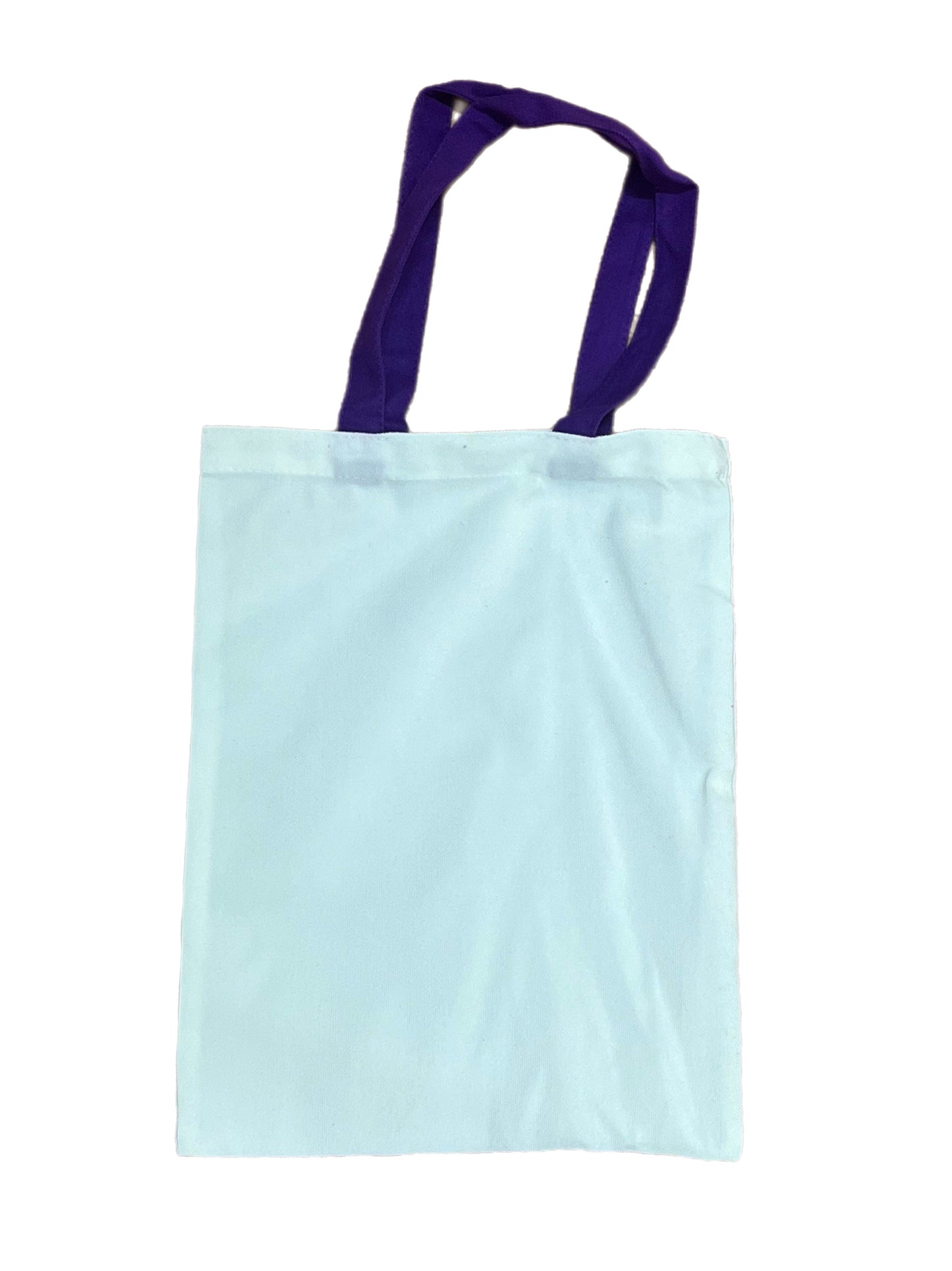 Sublimation colored handle Carrying tote