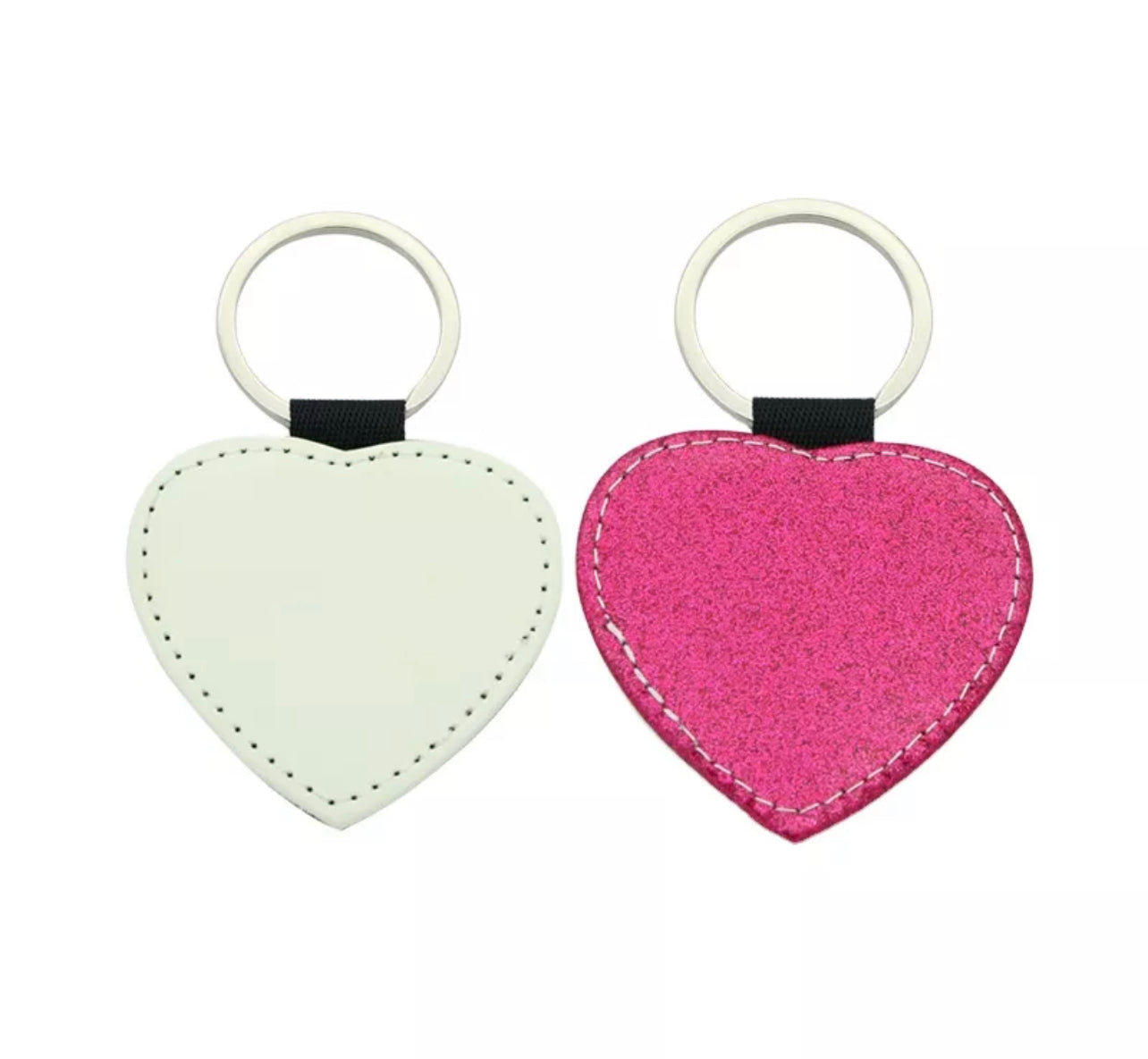 Sublimation glitter Keychain (Blank)