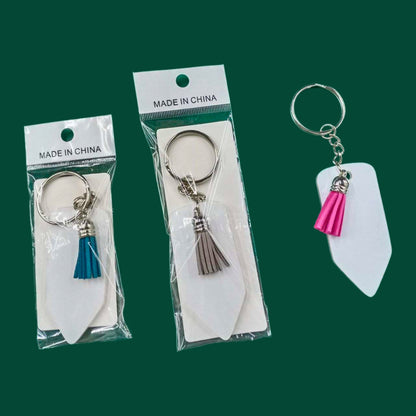 Pencil Shaped Sublimation Keychain (5)