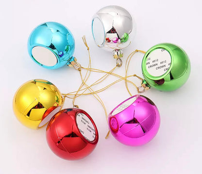 Sublimation Christmas 6cm ball Ornaments