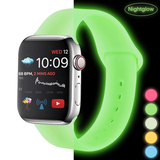 GLOW IN THE DARK Watch Bands for Apple Watch (NOT FOR SUBLIMATION)